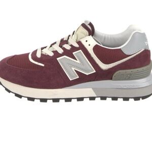 New Balance Women's Burgundy and Gray Athletic Sneakers